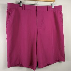 Nike Golf Men's 40x11 Dri-Fit Performance Stretch Bright Pink Chino Golf Shorts